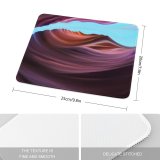 yanfind The Mouse Pad Dpcdpc Abstract Antelope Canyon Colorful Artwork Pattern Design Stitched Edges Suitable for home office game