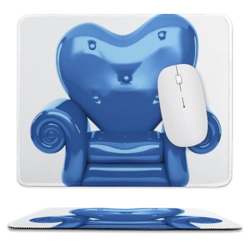 yanfind The Mouse Pad Armchair Cushion Cozy Dimensional Decor Seat Relaxation Valentine's Ideas Home Retro Furniture Pattern Design Stitched Edges Suitable for home office game