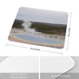yanfind The Mouse Pad Eruption National West Pictures Outdoors Stock Grey Wyoming Free Prismatic Spring Pattern Design Stitched Edges Suitable for home office game