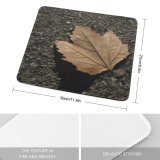 yanfind The Mouse Pad Tree Leaf Park Monjuic Sky Backlight Clear Clean Plant Maple Deciduous Soil Pattern Design Stitched Edges Suitable for home office game