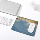 yanfind The Mouse Pad Boats Coast Vacation Landscape Daylight Travel Island Beach Watercrafts Tropical Outdoors Scenic Pattern Design Stitched Edges Suitable for home office game