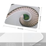 yanfind The Mouse Pad Dan Freeman Architecture Spiral Staircase Modern Pattern Design Stitched Edges Suitable for home office game