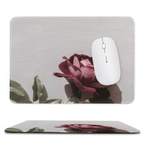 yanfind The Mouse Pad Free Flower Petal Rose Stock Geranium Plant Blossom Images Leaf Pattern Design Stitched Edges Suitable for home office game