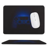 yanfind The Mouse Pad Dark Games DualShock PlayStation Controller Gamepad PS Game Light Pattern Design Stitched Edges Suitable for home office game
