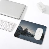yanfind The Mouse Pad Abies Tree Pine Domain Plant Fir Spruce Public Outdoors Wallpapers Road Pattern Design Stitched Edges Suitable for home office game
