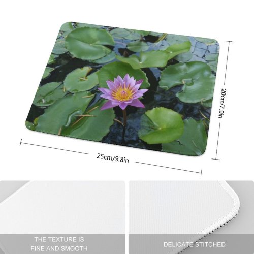 yanfind The Mouse Pad Alor Flower Images Alorsetar Free Setar Kedah Plant Waterlily Lotus Pond Blossom Pattern Design Stitched Edges Suitable for home office game