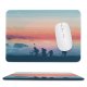 yanfind The Mouse Pad Coyle Lifestyle Goonies Morning Sunrise Silhouette Minimal Art Landscape Panorama Pattern Design Stitched Edges Suitable for home office game