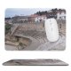 yanfind The Mouse Pad Building History Theatre Antic Greek Rome Historic Ruins Detailed Ohrid Architecture Roman Pattern Design Stitched Edges Suitable for home office game