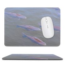 yanfind The Mouse Pad Carp Outdoors Fish Summer Tail Bony Swim Spring Organism Fish Warm Pattern Design Stitched Edges Suitable for home office game