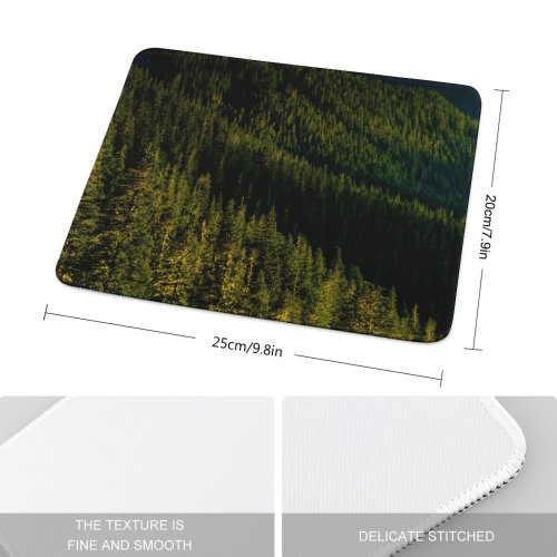 yanfind The Mouse Pad Abies Pine Plant Spruce Pictures Stock Tree Fir Free Conifer Images Pattern Design Stitched Edges Suitable for home office game