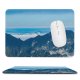 yanfind The Mouse Pad Scenery Range Sky Hill Mountain Hubei Free Outdoors Wallpapers Shennongjia Pattern Design Stitched Edges Suitable for home office game