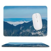 yanfind The Mouse Pad Scenery Range Sky Hill Mountain Hubei Free Outdoors Wallpapers Shennongjia Pattern Design Stitched Edges Suitable for home office game