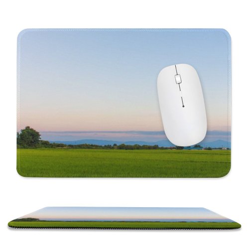 yanfind The Mouse Pad Free Field Grassland Countryside Outdoors Paddy Stock Images Pattern Design Stitched Edges Suitable for home office game