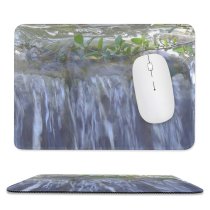 yanfind The Mouse Pad Waterfall Stream Resources Watercourse Vegetation Natural Landscape Pattern Design Stitched Edges Suitable for home office game