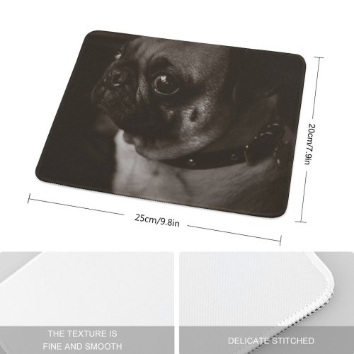 yanfind The Mouse Pad Dog Pet Wallpapers Pictures Free Grey Images Pattern Design Stitched Edges Suitable for home office game