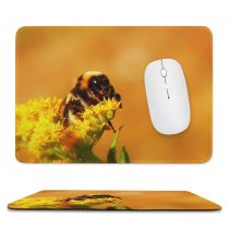 yanfind The Mouse Pad Apidae Images Honey Bumblebee Plant Pollen Insect Pictures Invertebrate Photo Free Pattern Design Stitched Edges Suitable for home office game