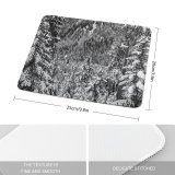yanfind The Mouse Pad Abies Pine Plant Spruce Pictures Outdoors Stock Grey Tree Fir Free Pattern Design Stitched Edges Suitable for home office game