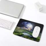 yanfind The Mouse Pad PIROD Space Earth Stars Solaris Sea Pattern Design Stitched Edges Suitable for home office game