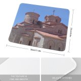 yanfind The Mouse Pad Building Building Old Place Church Classic Holy Roof Historic Worship Architecture Places Pattern Design Stitched Edges Suitable for home office game