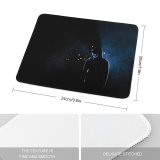yanfind The Mouse Pad Backlit Darkness Fog Dark Lights Colours Guy Mist Hoodie Foggy Purge Cap Pattern Design Stitched Edges Suitable for home office game