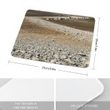 yanfind The Mouse Pad Bleak Field Rubble Raised Lonesome Dreariness Tree Waste Lonely Trail Desolated Drought Pattern Design Stitched Edges Suitable for home office game