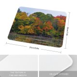 yanfind The Mouse Pad Abies Tree Rouge Beach Plant Canada Leaf Fir PNG Outdoors Art Pattern Design Stitched Edges Suitable for home office game