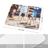 yanfind The Mouse Pad Blur Folders Records Field Files Documents Room Lights Office Arrangement Papers Organized Pattern Design Stitched Edges Suitable for home office game