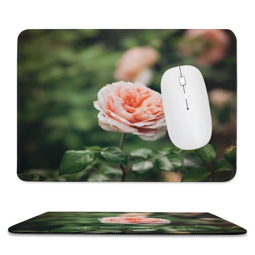 yanfind The Mouse Pad Free Flower Vegetation Petal Rose Geranium Plant Blossom Images Bush Pattern Design Stitched Edges Suitable for home office game