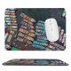 yanfind The Mouse Pad Boats Above Drone From Dock Eye Bird's Watercrafts Aerial Shot Pattern Design Stitched Edges Suitable for home office game