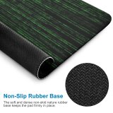 yanfind The Mouse Pad Comfreak Technology Black Dark Matrix Program Falling Data Code Hacker Random Data Pattern Design Stitched Edges Suitable for home office game