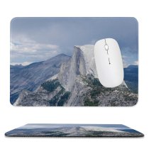 yanfind The Mouse Pad Scenery Range Sky Slope Mountain Snow Free Ice Outdoors Wallpapers Images Pattern Design Stitched Edges Suitable for home office game