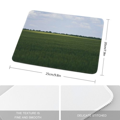 yanfind The Mouse Pad Wallpapers Field Grassland Countryside Outdoors Paddy Grey Creative Images Commons Pattern Design Stitched Edges Suitable for home office game