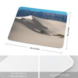 yanfind The Mouse Pad Mesquite Sand Dunes Death Valley National Park Mountain Range Sky California Desert Pattern Design Stitched Edges Suitable for home office game