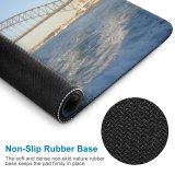 yanfind The Mouse Pad Fixed Bridg Link Cantilever Arch Australia Arch Sky Skyway Harbour Attractions Daytime Pattern Design Stitched Edges Suitable for home office game