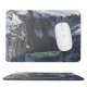 yanfind The Mouse Pad Domain River Canyon Gullfoss Pictures Outdoors Grey Snow Islande Glacier Ice Pattern Design Stitched Edges Suitable for home office game