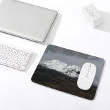 yanfind The Mouse Pad Wallpapers Peak Pictures Plateau Range Outdoors Ice Grey Snow Domain Mountain Images Pattern Design Stitched Edges Suitable for home office game