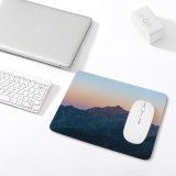 yanfind The Mouse Pad Landscape Peak D'oru Pictures Outdoors Grey Sunset Free Range Monte France Pattern Design Stitched Edges Suitable for home office game
