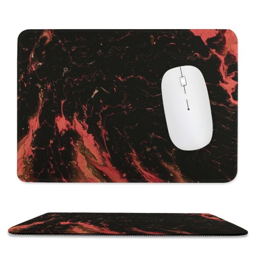 yanfind The Mouse Pad Eruption Lava Abstract Mountain Acrylic Darkness Fire PNG Texture Outdoors Art Pattern Design Stitched Edges Suitable for home office game