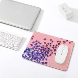 yanfind The Mouse Pad Drz Butterfly Wall Decoration Colorful Beautiful Pattern Design Stitched Edges Suitable for home office game