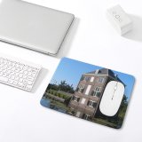 yanfind The Mouse Pad Building Old Reflection Sky Facade Island Classic Midevel Castle Architecture Canal Waterway Pattern Design Stitched Edges Suitable for home office game