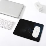 yanfind The Mouse Pad Backlit Darkness Fog Dark Lights Colours Guy Mist Hoodie Foggy Purge Cap Pattern Design Stitched Edges Suitable for home office game