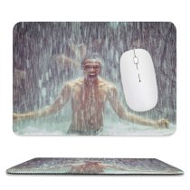 yanfind The Mouse Pad Blur Happy Sexy Boys Splash Waterfall Pouring Wet Nude Bath Motion Shower Pattern Design Stitched Edges Suitable for home office game