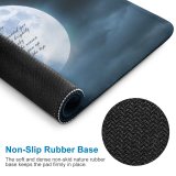 yanfind The Mouse Pad Nyein Chan Aung Quotes Sacrifice Popular Quotes Moon Clouds Night Dark Inspirational Pattern Design Stitched Edges Suitable for home office game