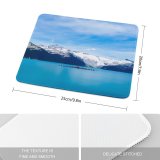 yanfind The Mouse Pad Frozen Hdr Frost Clouds Frosty Winter Outdoors Scenic Waters Sky Serene Ice Pattern Design Stitched Edges Suitable for home office game