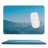 yanfind The Mouse Pad Landscape Peak Countryside Domain Slope Pictures Outdoors Nepal Range Public Mountain Pattern Design Stitched Edges Suitable for home office game