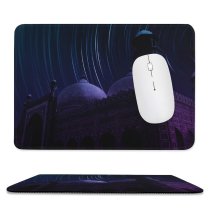 yanfind The Mouse Pad Nouman Younas Black Dark Badshahi Lahore Pakistan Masjid Star Trails Dark Night Pattern Design Stitched Edges Suitable for home office game