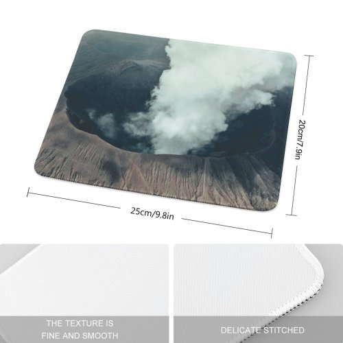 yanfind The Mouse Pad Domain Pictures Outdoors Grey Crater Volcano Public Art Mountain Images Wallpapers Pattern Design Stitched Edges Suitable for home office game