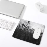 yanfind The Mouse Pad Corn Dramatic Landscape Plant Family Halloween Stem Crop Sky Grass Field Autumn Pattern Design Stitched Edges Suitable for home office game