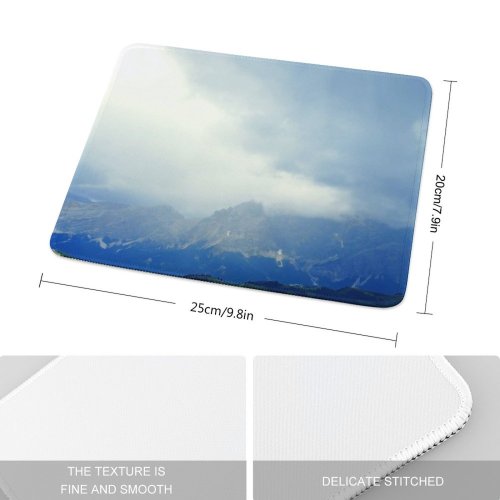 yanfind The Mouse Pad Scenery Range Sky Slope Mountain Activities Free Outdoors Leisure Wallpapers Images Pattern Design Stitched Edges Suitable for home office game