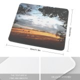 yanfind The Mouse Pad England Cloud Sunlight Landscape Sky Tree Horizon Morning Natural Atmospheric Autumn Yorkshire Pattern Design Stitched Edges Suitable for home office game